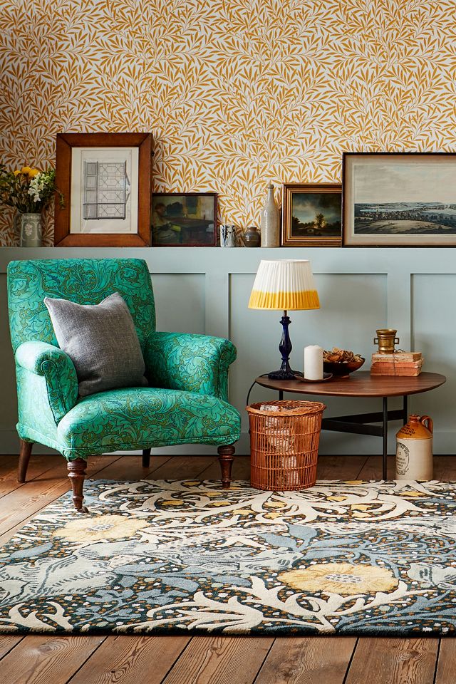 Morris & Co. Seaweed Rug #1