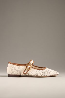 SAM EDELMAN MICHAELA GEM MARY JANE FLATS 