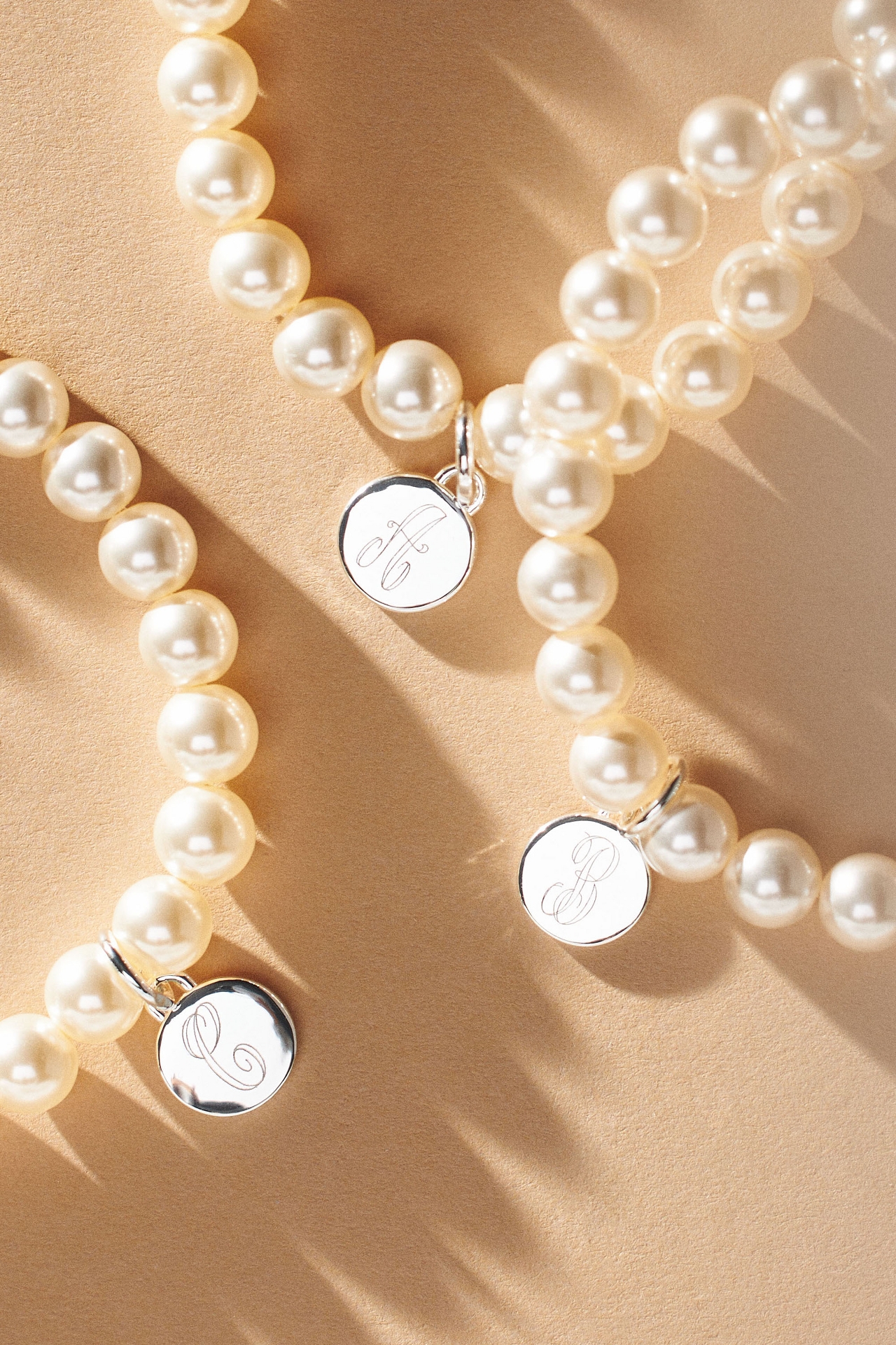 Pearl Monogram Bracelet