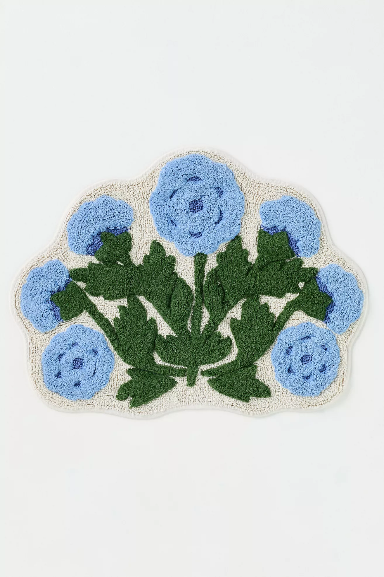 Eudora Floral Cotton Bath Mat