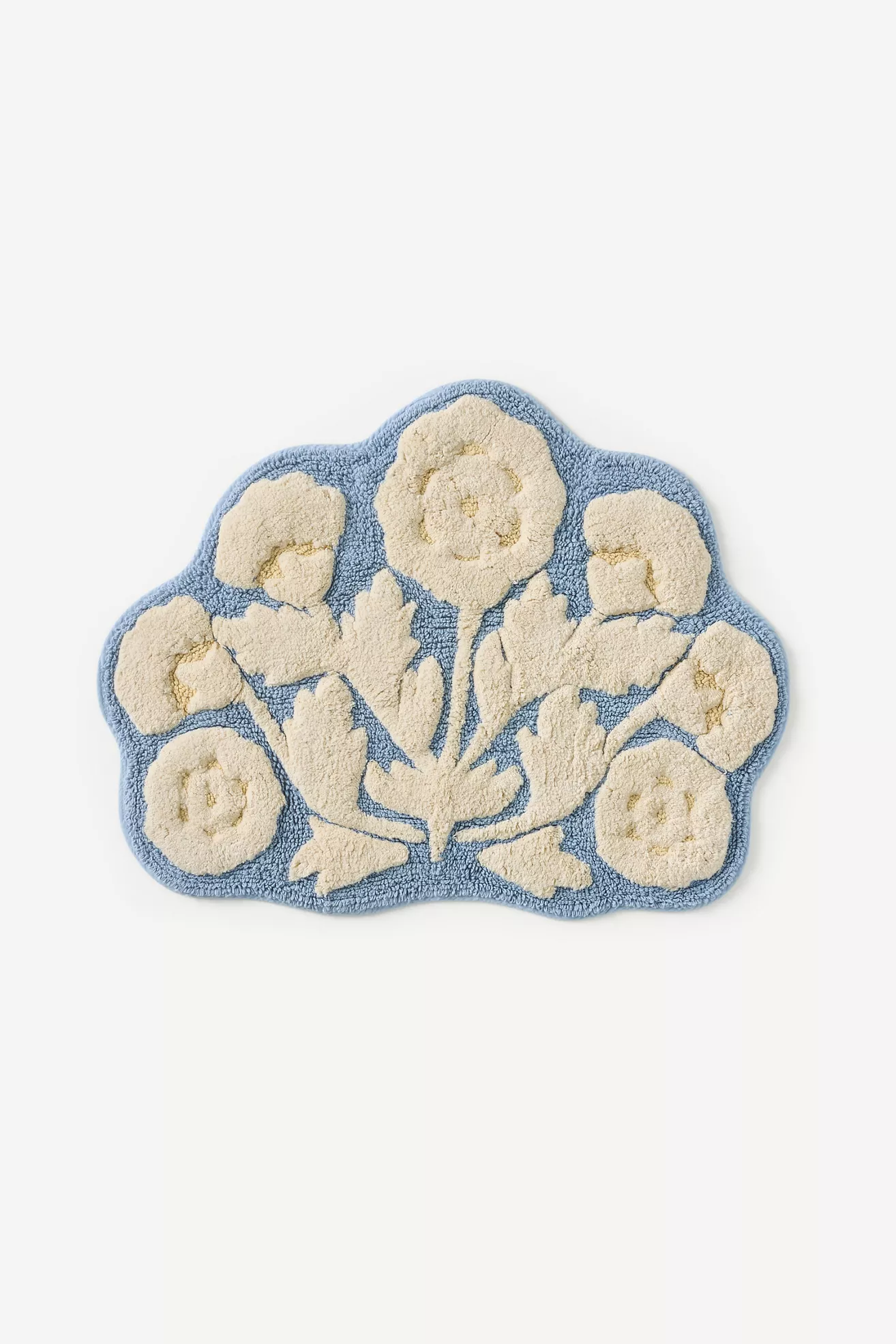 Eudora Floral Cotton Bath Mat - thumbnail 3