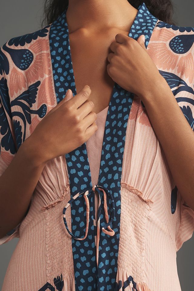 Bl-nk Printed Sheer Kaftan #3