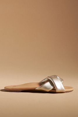 Beek Twistybird Sandals In Gold