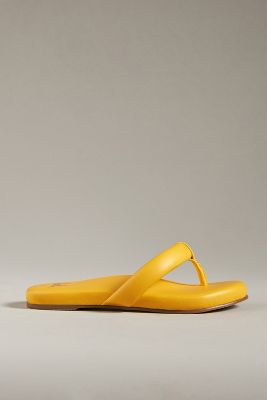 Beek Ruby Thong Sandals In Yellow