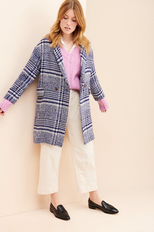 CECILIE Copenhagen Alvia Plaid Overcoat #3