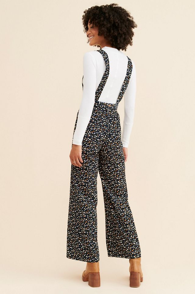 Saint Geraldine Suggs Printed Overalls | Anthropologie