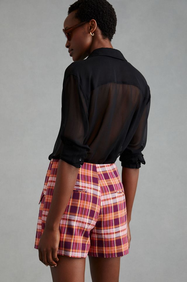 Maeve Sunday Plaid Mini Skort #1