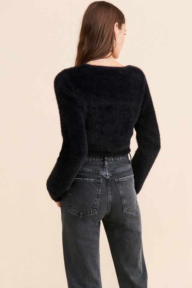 Oval Square Young Fuzzy Sweater #1