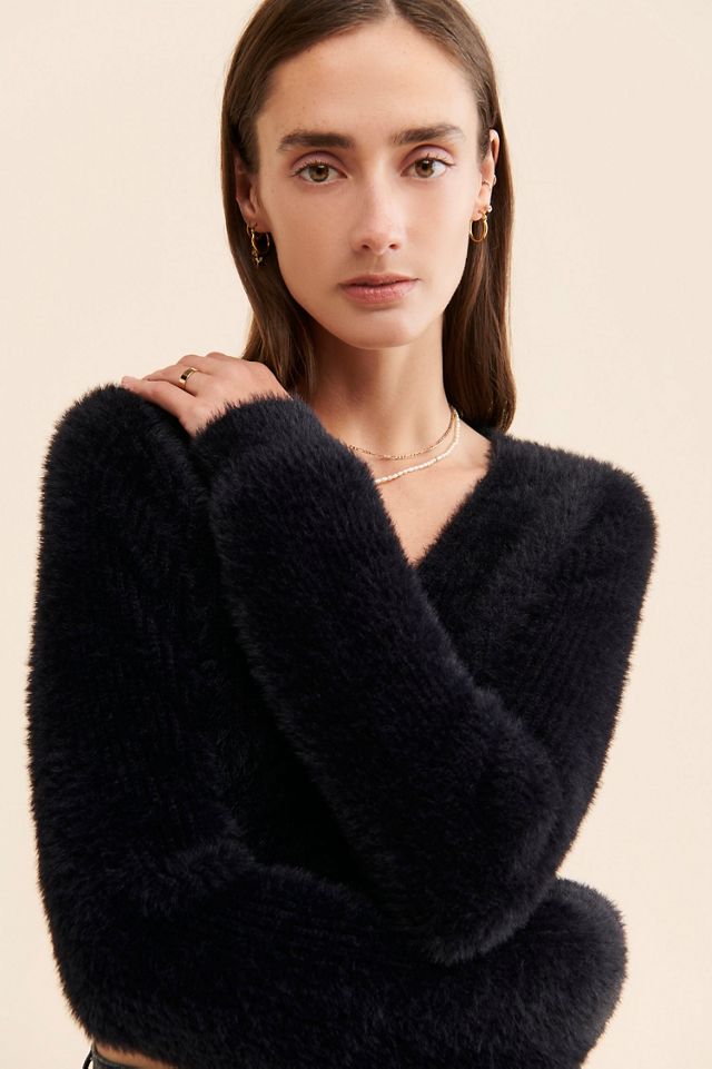Oval Square Young Fuzzy Sweater #2