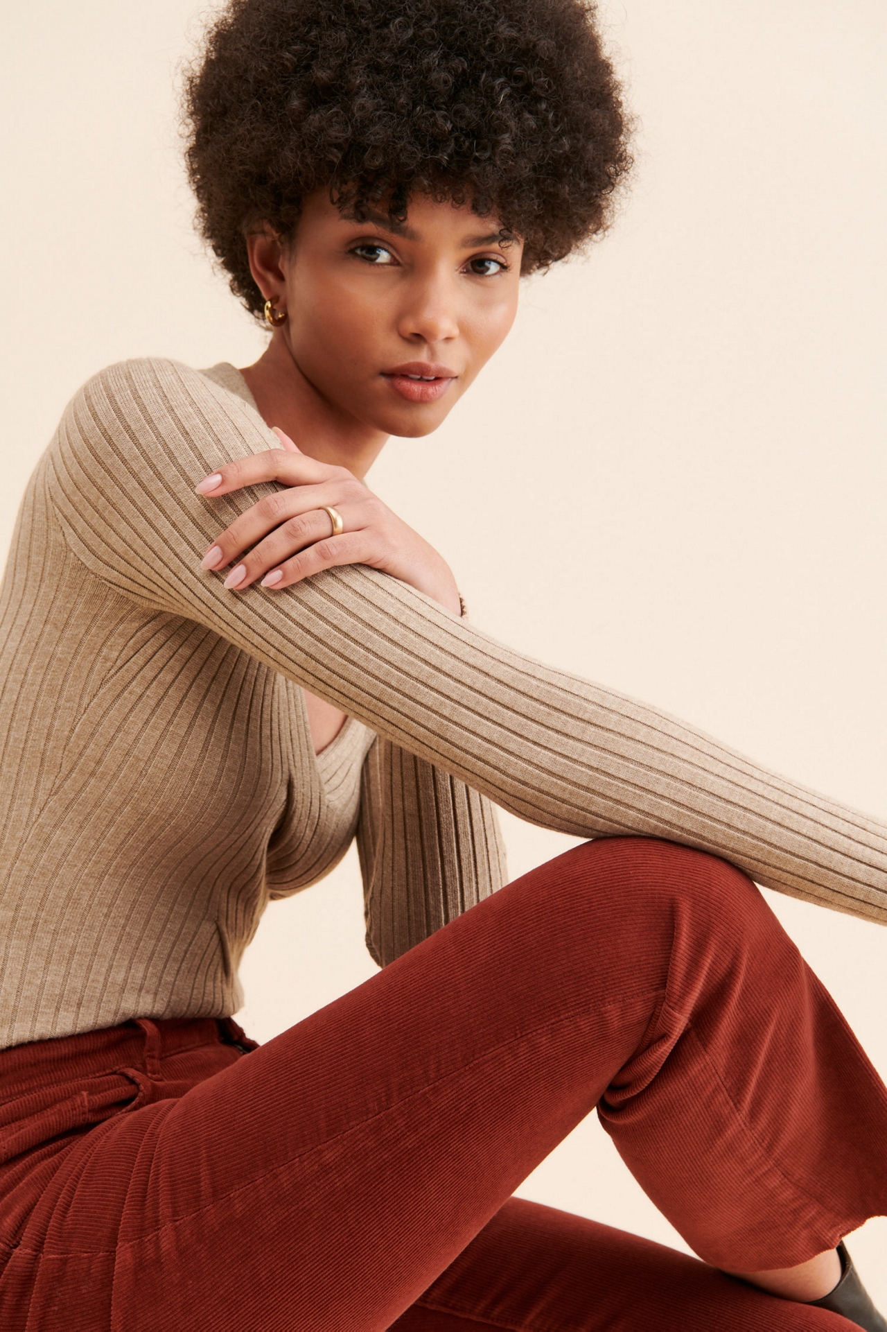 DL1961 Bridget Mid-Rise Corduroy Pants