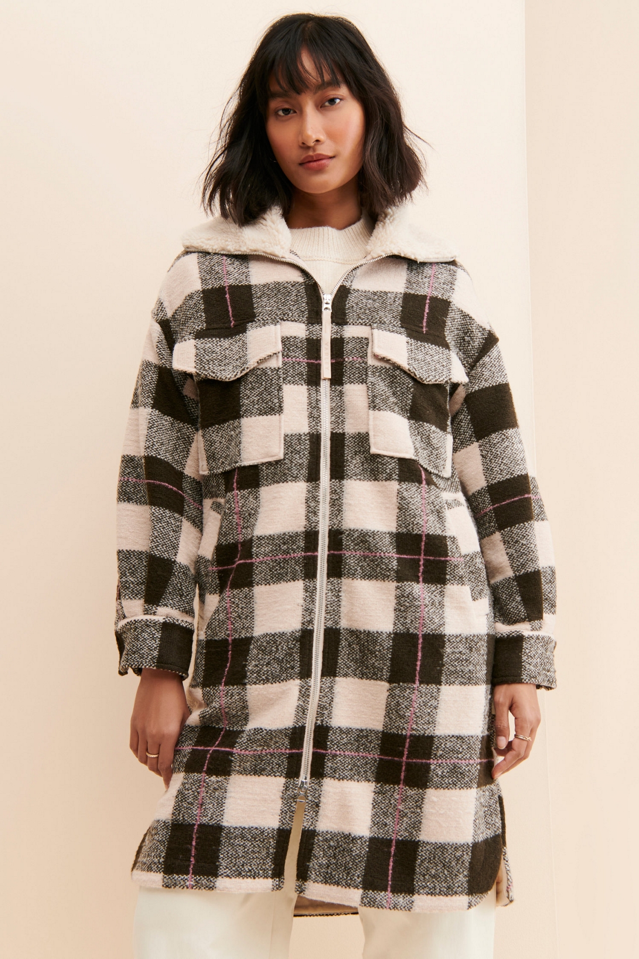 Varley Harlow Sweater Coat