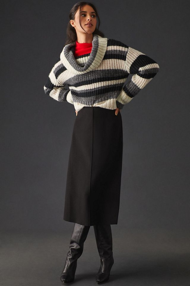 Turtleneck Striped Sweater #3