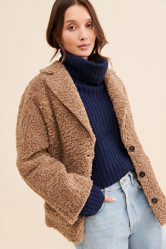 ASTR the Label Willow Fuzzy Coat #2