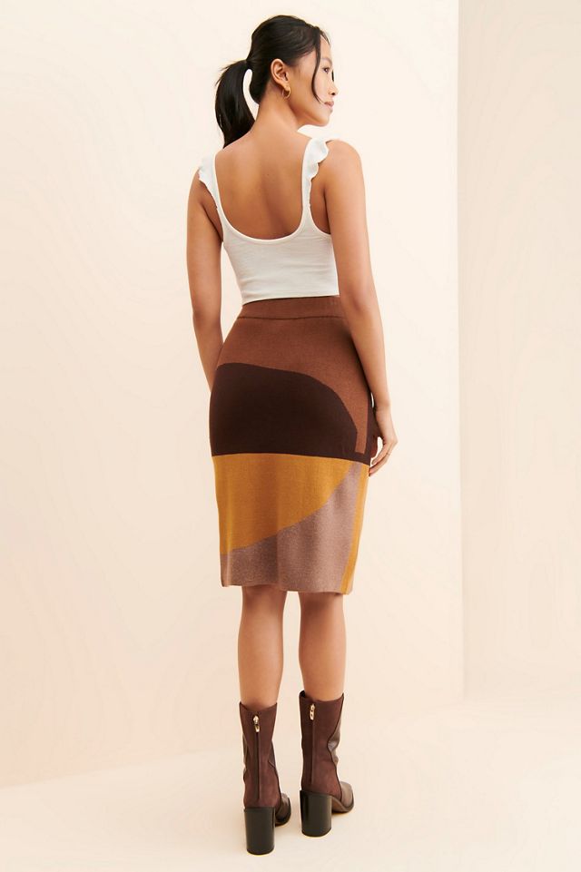 Conditions Apply Nimah Knit Skirt #1