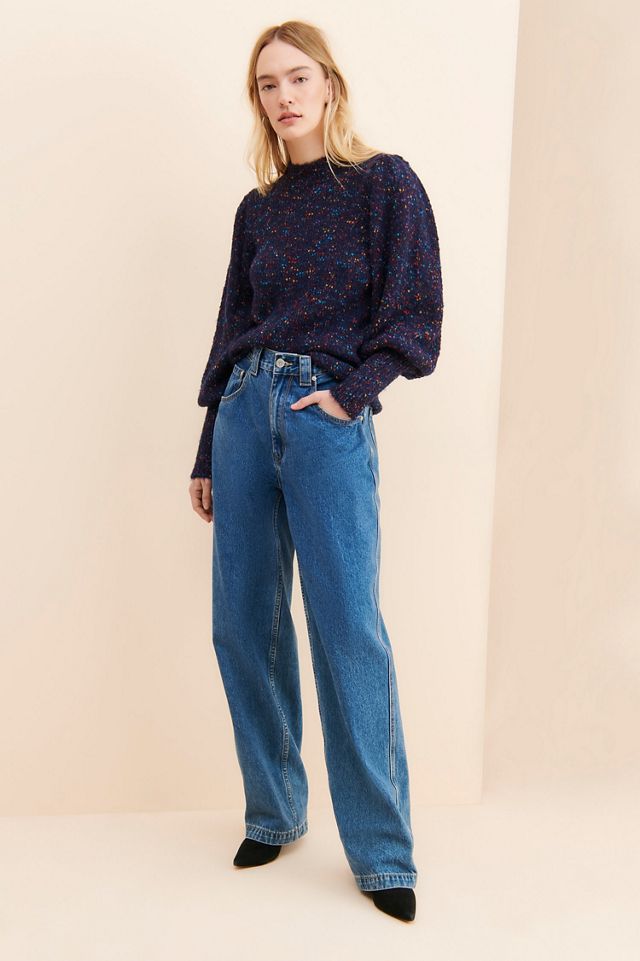 BTFL-Life Donegal Blouson Sleeve Sweater #3