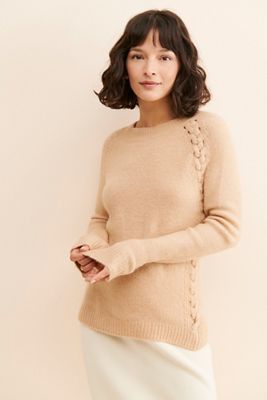 Vigoss Braided Knit Pullover