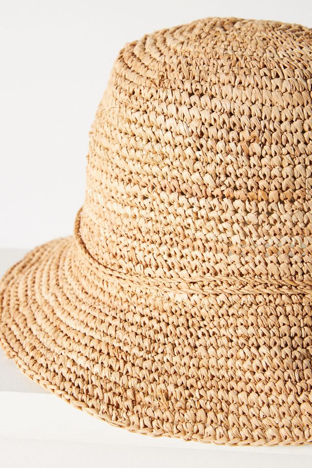 San Diego Hat Co. Raffia Bucket Hat