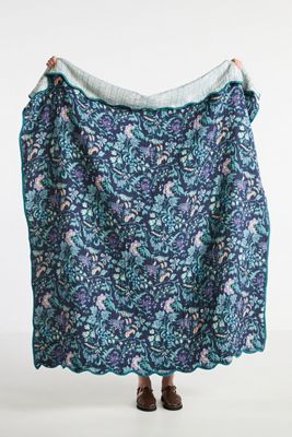 Iluka 100% Cotton Gauze Throw Blanket