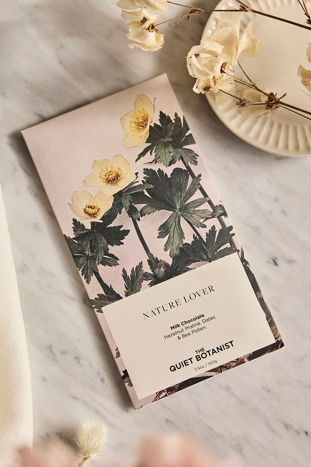 The Quiet Botanist Nature Lover Chocolate Bar