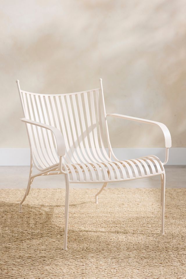 Arcadia Steel Lounge Chair | AnthroLiving