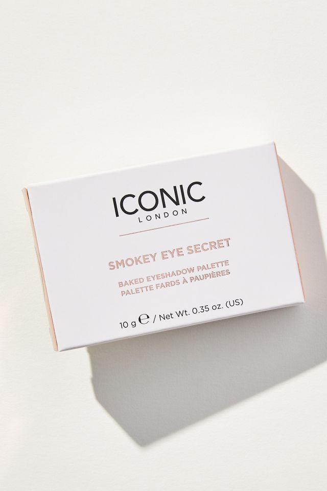 ICONIC London Smokey Secret Baked Eyeshadow Palette #1
