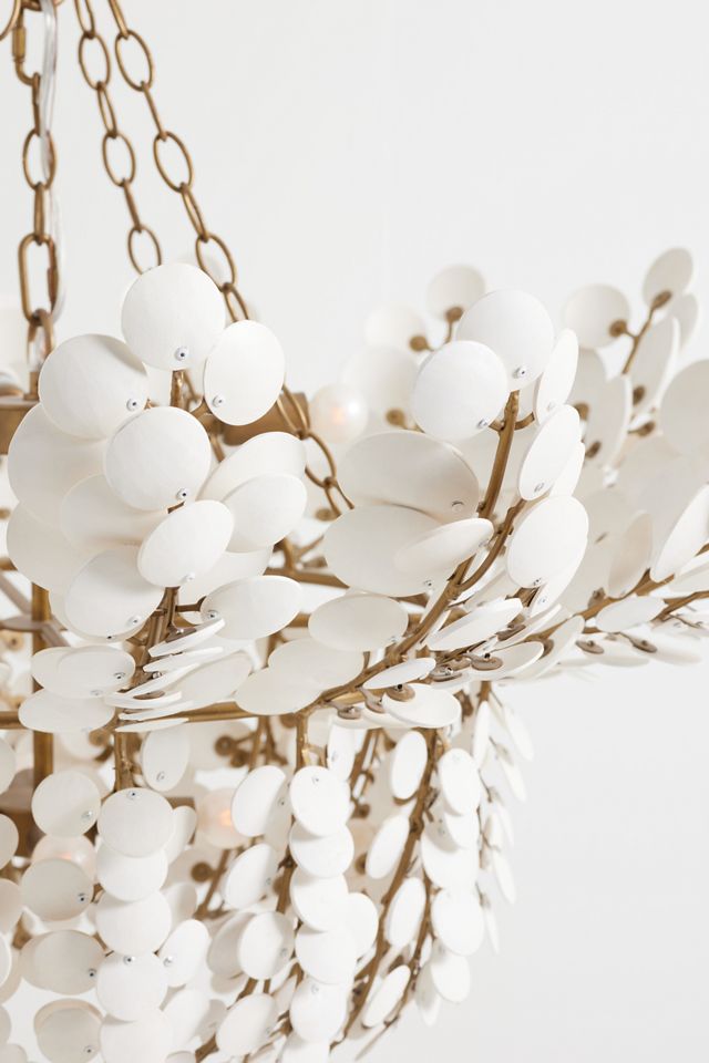 Bilal Large Coconut Chandelier #2