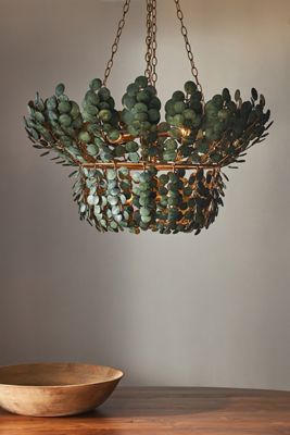 Bilal Large Coconut Chandelier