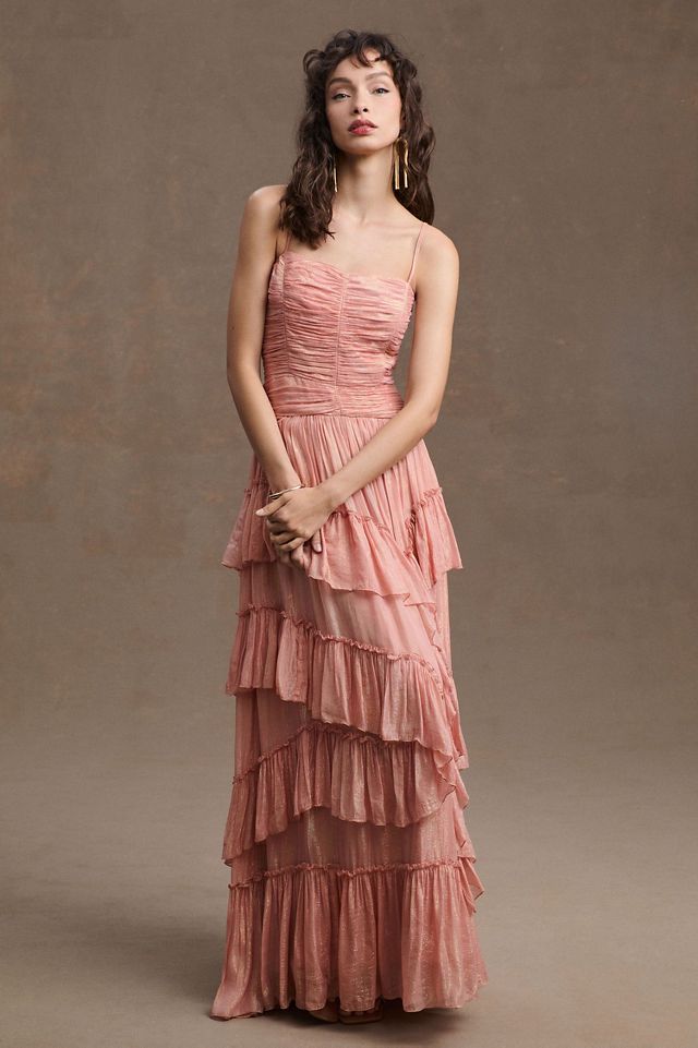 BHLDN Jessa Strapless Gown Anthropologie