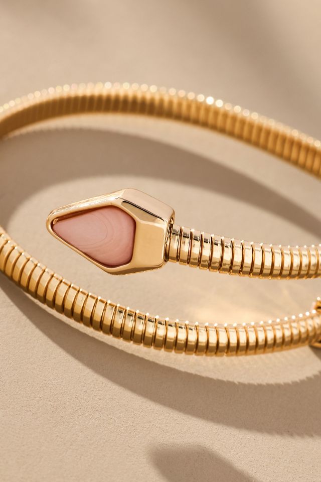 Bracelet Enveloppant Serpent en Pierre par Anthropologie #1