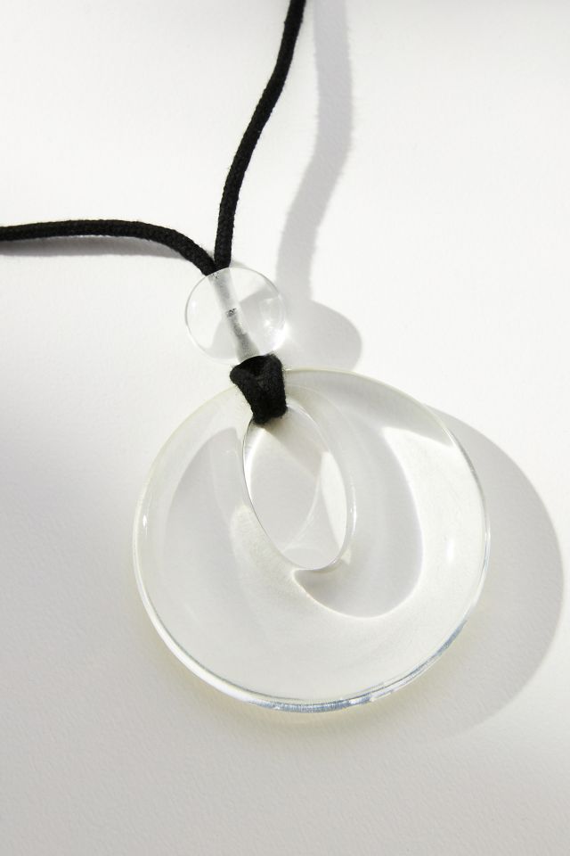 Lucite Pendant Necklace | Anthropologie