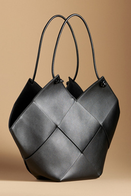 Bob Oré Taylor Contexture Leather Bag In Black