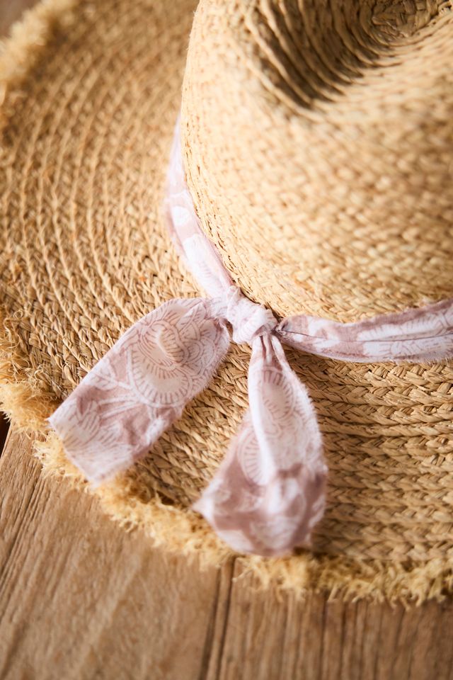 Seaside Floral Band Hat, Neutral | Terrain display picture 1