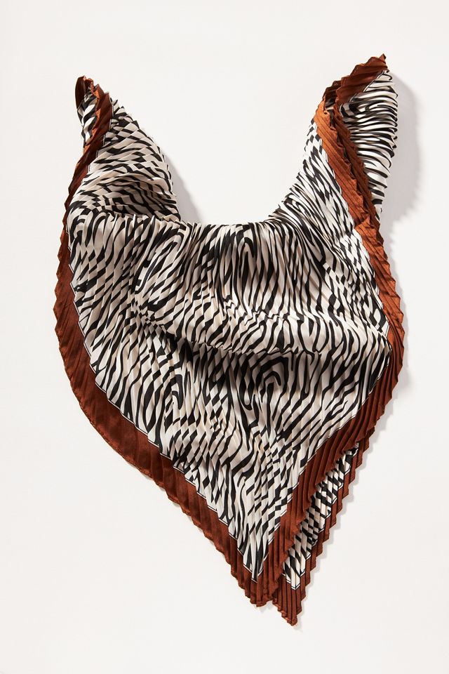 Printed Border Scarf | Anthropologie