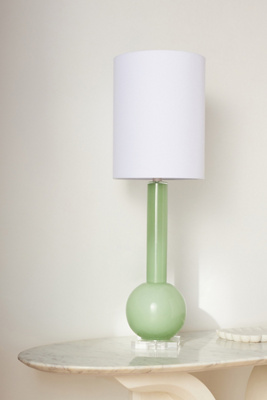 Anthropologie Studio Table Lamp In Green