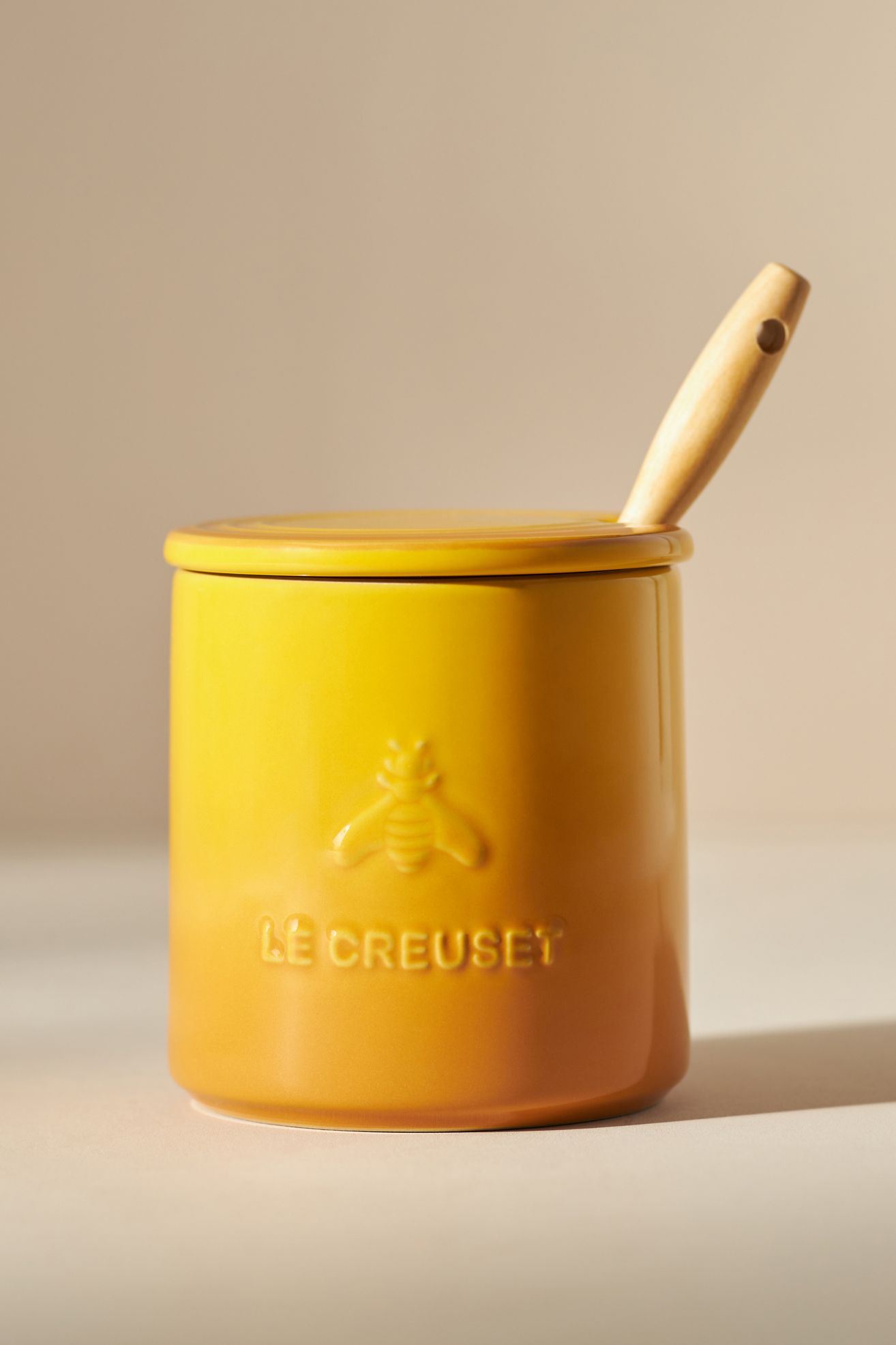 Le Creuset Honey Pot with Silicone Dipper - NECTAR, One Size