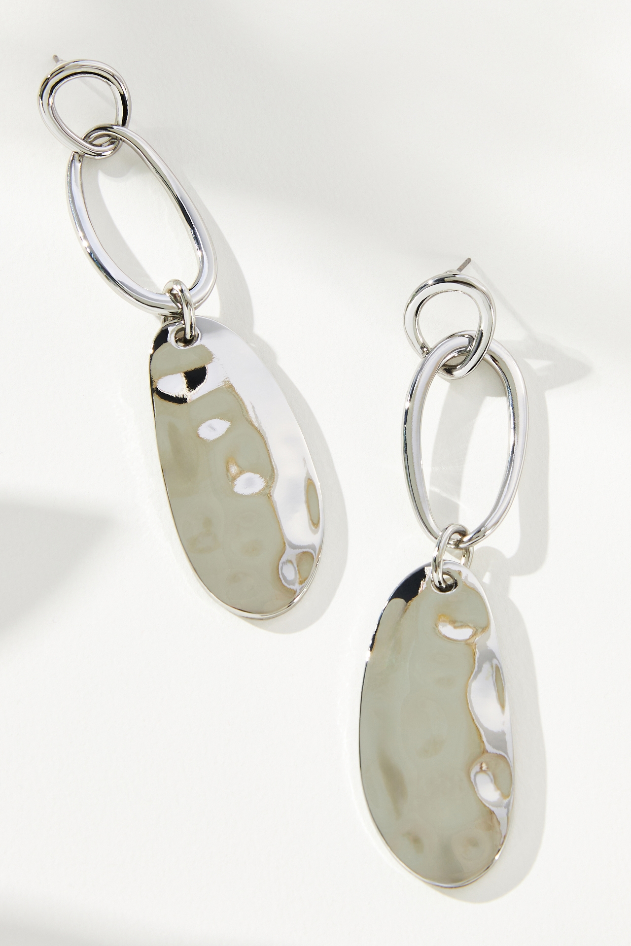 Double Dome Drop Earrings