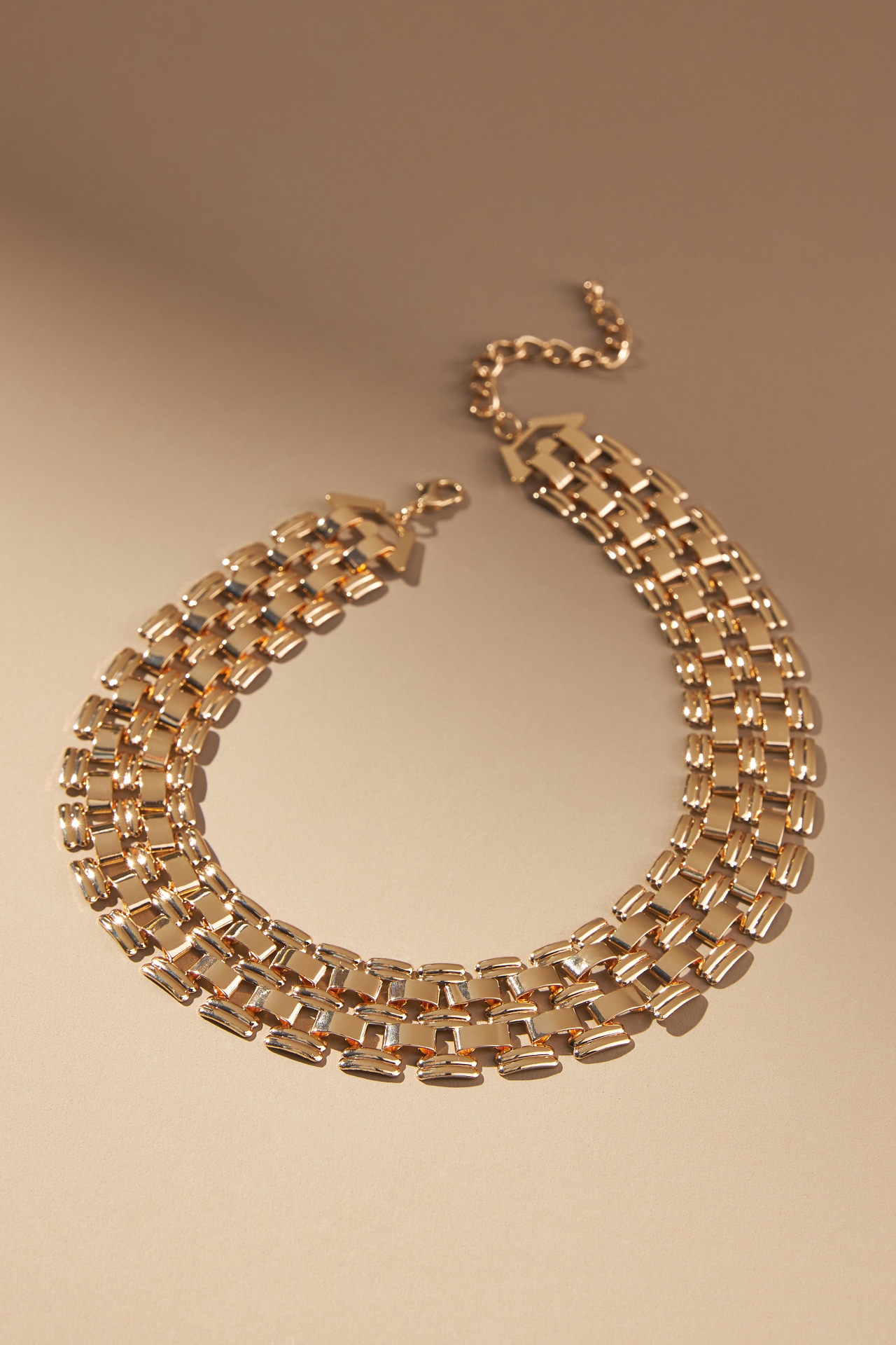 Watch Chain Collar Necklace