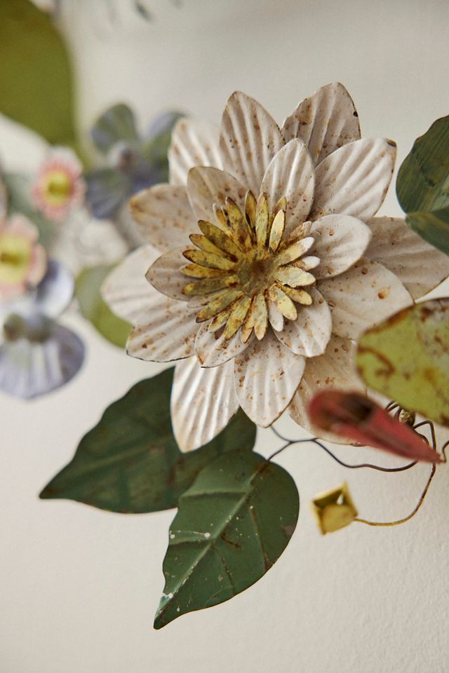 Tropical Floral Iron Wreath #2