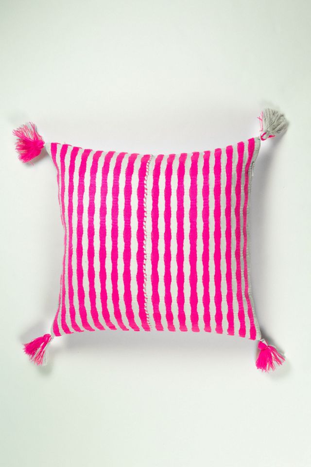 Archive New York Neon Antigua Pillow #2