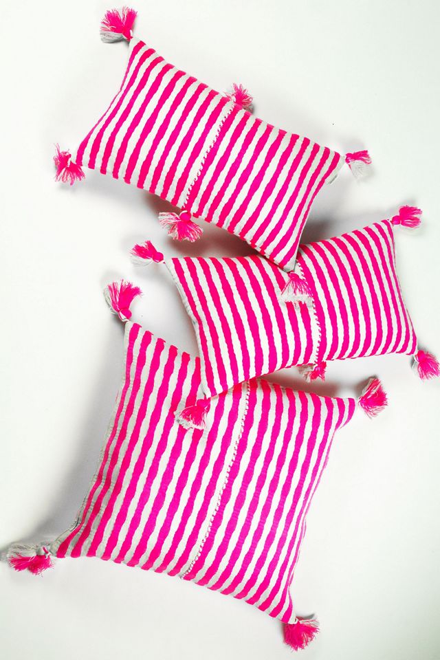 Archive New York Neon Antigua Pillow #3