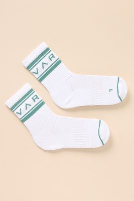 Shop Varley Astley Active Socks In Grey