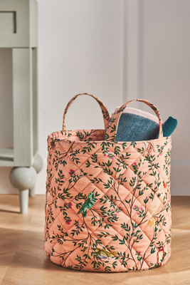 Anthropologie Priyanka Printed Basket