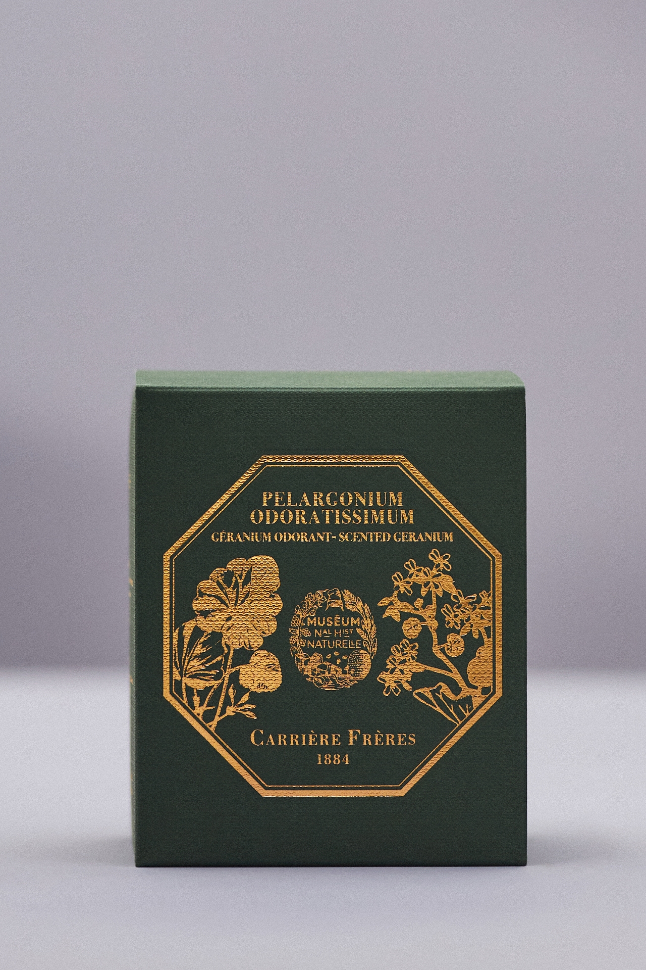 Carrière Frères Pelargonium Odoratissimum Geranium Boxed Candle