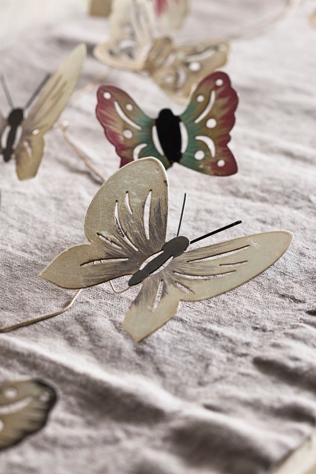 Butterflies Iron Garland #3