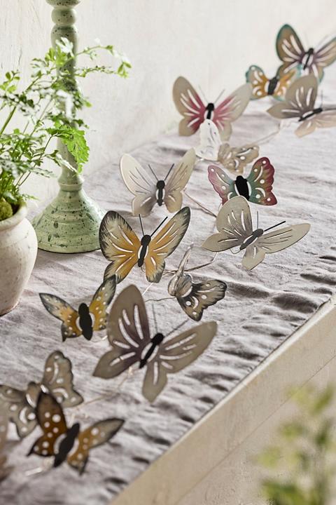 Butterflies Iron Garland