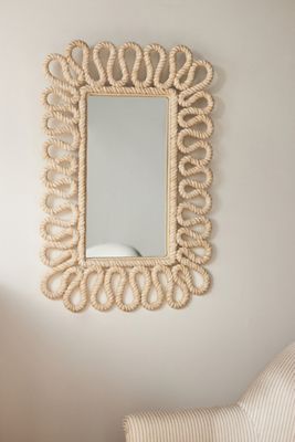 Caracol Rope Wall Mirror