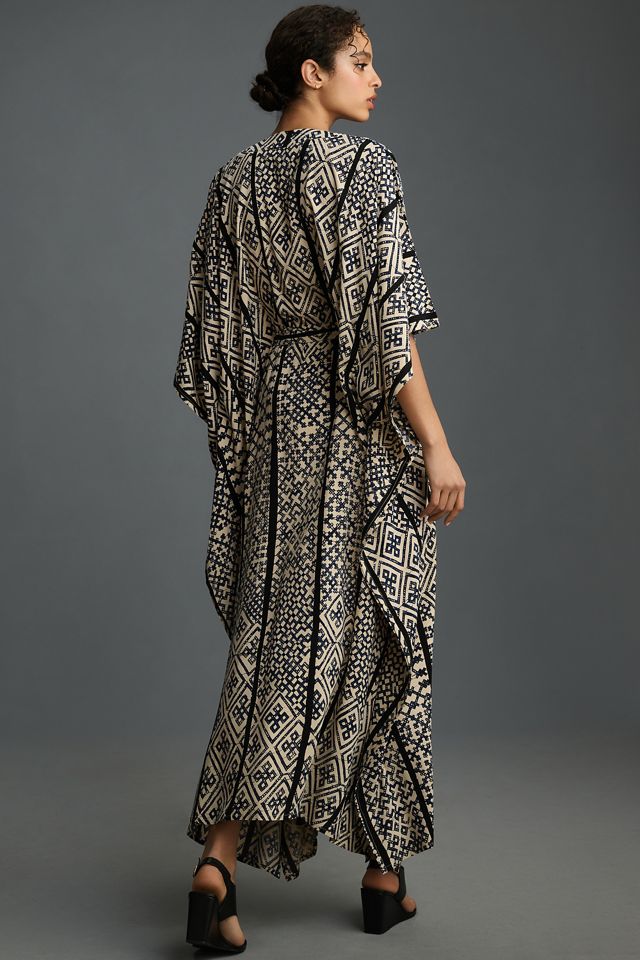 Bel Kazan Printed Duster Robe | Anthropologie