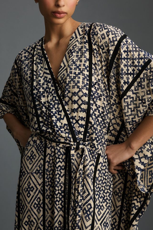 Bel Kazan Printed Duster Robe | Anthropologie