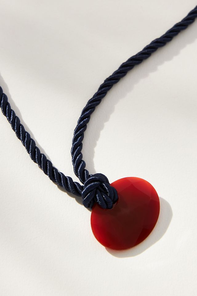 Beth Ward Pendant Rope Necklace | Anthropologie display picture 2