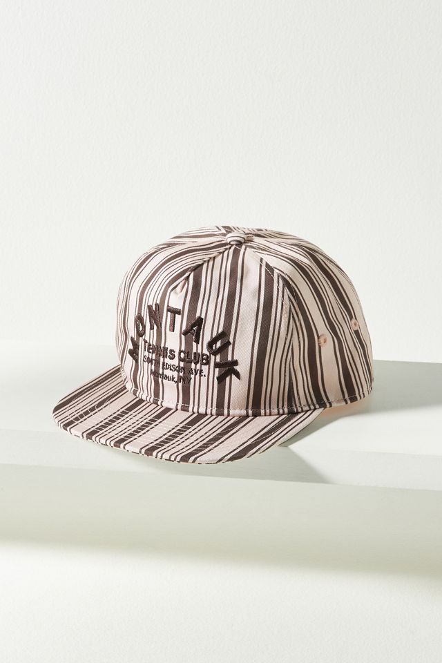 Coney Island Picnic Montauk Stripe Baseball Cap #1